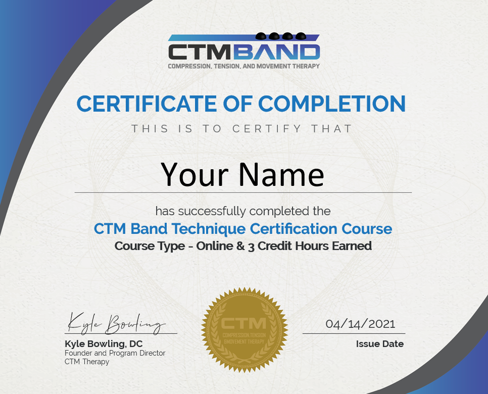 CTM Band Certification Course